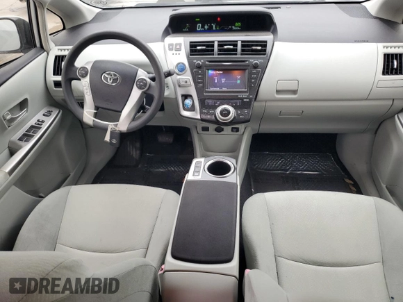 2013 Toyota Prius Two with VIN JTDZN3EU2D3251645, listed as a Copart auction lot 52214065 with 33,069 mi miles and Salvage Title. Bid and sale history available at carsss.com. Image 8.