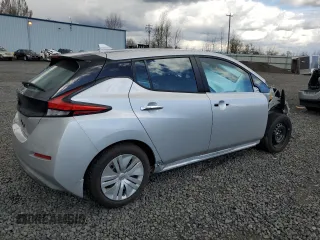 2024 Nissan LEAF S with VIN 1N4AZ1BV7RC556039, listed as a Copart auction lot 49458035 with 3,734 mi miles and Salvage title. Bid and sale history available at DreamBid. Image 3.