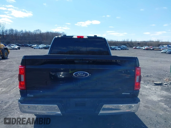 2022 Ford F-150 XL with VIN 1FTEW1EP6NFA39874, listed as a IAAI auction lot 41942202 with 34,545 mi miles. Bid and sale history available at carsss.com. Image 16.