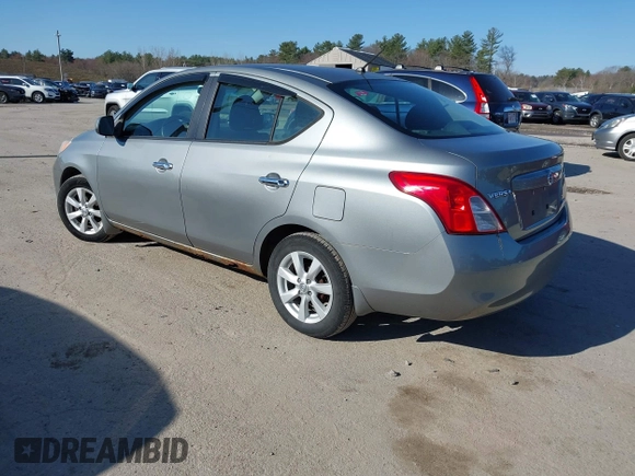 2012 Nissan Versa SL with VIN 3N1CN7AP8CL859169, listed as a IAAI auction lot 42013989 with 93,310 mi miles. Bid and sale history available at carsss.com. Image 3.