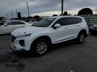 2019 Hyundai Santa Fe SE with VIN 5NMS23AD9KH039159, listed as a Copart auction lot 46351565 with 59,426 mi miles and Non Repairable. Bid and sale history available at carsss.com. Image 1.