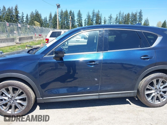 2019 Mazda CX-5 Signature with VIN JM3KFBEY7K0589236, listed as a IAAI auction lot 42078418 with 86,959 mi miles. Bid and sale history available at carsss.com. Image 14.