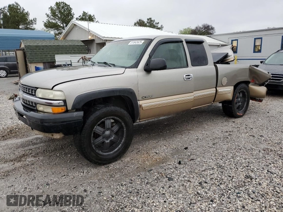 1999 Chevrolet Silverado 1500 LT with VIN 2GCEK19T2X1235274, listed as a Copart auction lot 51842625 with 235,092 mi miles and Salvage Title. Bid and sale history available at DreamBid. Image 1.