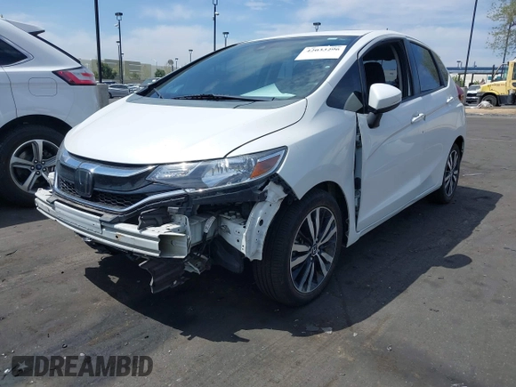 2019 Honda Fit EX with VIN 3HGGK5H80KM715748, listed as a IAAI auction lot 42033296 with 81,218 mi miles and . Bid and sale history available at DreamBid. Image 18.