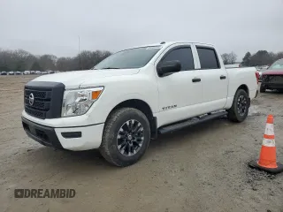 2021 Nissan Titan S z VIN 1N6AA1EE6MN517580, wystawiony jako Copart lot #86688904 z przebiegiem 56 660 mil mil oraz Czysty tytuł • Clean title. Historia ofert i sprzedaży dostępna na DreamBid. Obrazek 1.