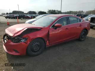 2017 Mazda Mazda6 Touring with VIN JM1GL1V59H1129408, listed as a Copart auction lot 54129295 with 90,672 mi miles and Salvage Title. Bid and sale history available at carsss.com. Image 1.
