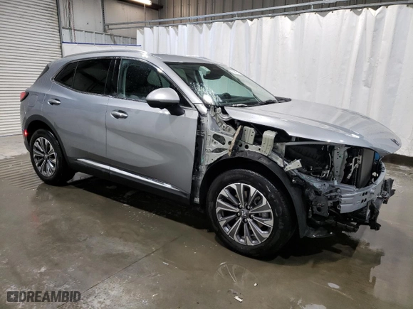 2024 Buick Envision Preferred with VIN LRBFZME44RD054604, listed as a Copart auction lot 50125095 with 15,216 mi miles and Clean Title. Bid and sale history available at carsss.com. Image 4.