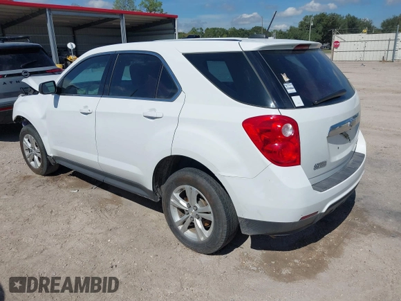 2015 Chevrolet Equinox LS z VIN 2GNALAEK0F1164834, wystawiony jako IAAI lot #39723132 z przebiegiem 105 515 mil mil oraz . Historia ofert i sprzedaży dostępna na DreamBid. Obrazek 3.