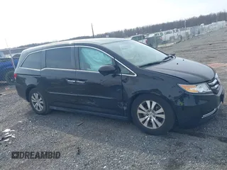 2017 Honda Odyssey EX-L with VIN 5FNRL5H65HB026014, listed as a IAAI auction lot 41719790 with 61,429 mi miles and . Bid and sale history available at DreamBid. Image 13.