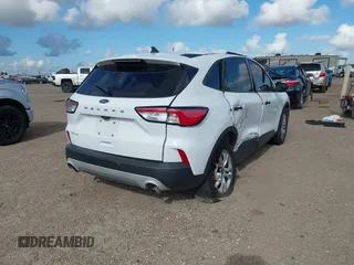 2022 Ford Escape S with VIN 1FMCU0F65NUB21535, listed as a IAAI auction lot 42557434 with 26,898 mi miles and . Bid and sale history available at DreamBid. Image 4.