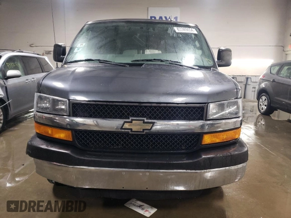 2016 Chevrolet Express Passenger LT with VIN 1GAZGPFF1G1336602, listed as a Copart auction lot 83389654 with 164,012 mi miles and Salvage title. Bid and sale history available at DreamBid. Image 5.