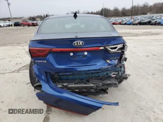 2021 Kia Forte GT with VIN 3KPF44AC6ME410507, listed as a Copart auction lot 84594494 with 63,401 mi miles and Salvage Title. Bid and sale history available at carsss.com. Image 6.