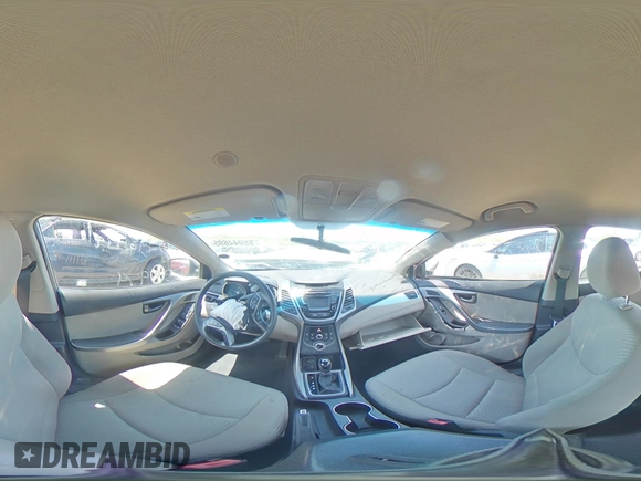 2015 Hyundai Elantra SE z VIN 5NPDH4AE2FH573974, wystawiony jako Copart lot #55944695 z przebiegiem Nie podano mil oraz Szkoda całkowita • Salvage title. Historia ofert i sprzedaży dostępna na DreamBid. Obrazek 15.