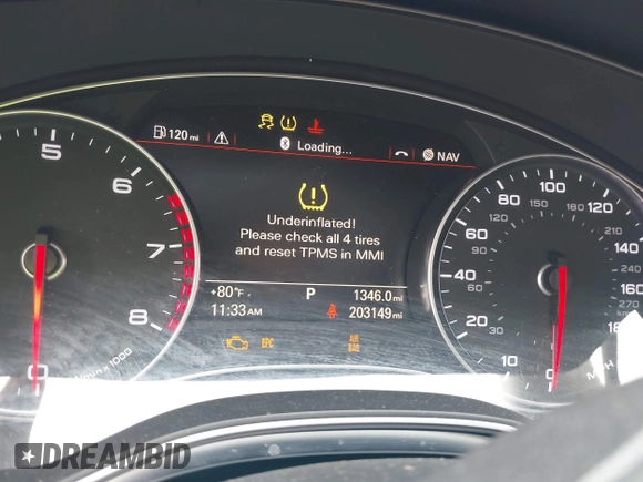 2013 Audi A7 Premium Plus with VIN WAUYGAFC1DN069906, listed as a IAAI auction lot 41906962 with 203,149 mi miles and . Bid and sale history available at DreamBid. Image 7.