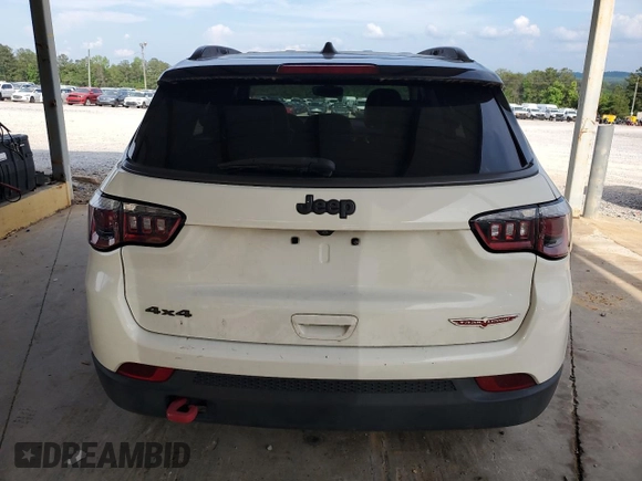 2019 Jeep Compass Trailhawk with VIN 3C4NJDDB6KT747940, listed as a Copart auction lot 55314575 with 73,507 mi miles and Clean Title. Bid and sale history available at DreamBid. Image 6.