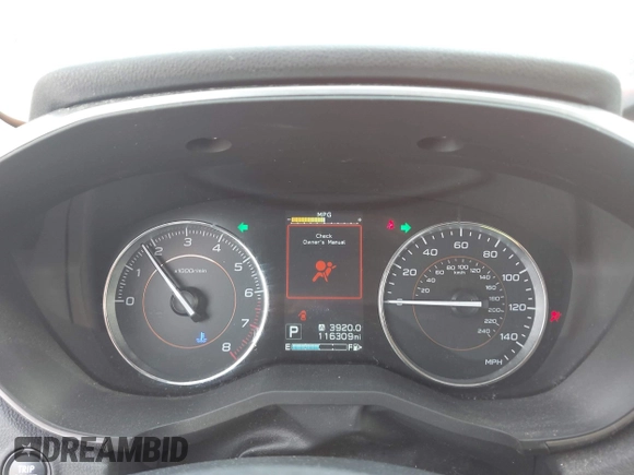 2019 Subaru Crosstrek Limited with VIN JF2GTAMC1K8242835, listed as a IAAI auction lot 41855421 with 116,309 mi miles. Bid and sale history available at carsss.com. Image 7.