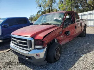 2003 Ford Super Duty F-250 XL with VIN 1FTNW20PX3EB63548, listed as a Copart auction lot 47360185 with 231,403 mi miles and Salvage Title. Bid and sale history available at carsss.com. Image 1.