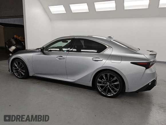 2023 Lexus IS 350 F Sport with VIN JTHGZ1B25P5068895, listed as a Copart auction lot 53993475 with 24,750 mi miles and Clean title. Bid and sale history available at DreamBid. Image 2.