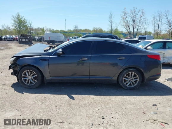 2011 Kia Optima LX with VIN KNAGM4A71B5061995, listed as a IAAI auction lot 42129683 with 207,110 mi miles and . Bid and sale history available at carsss.com. Image 15.