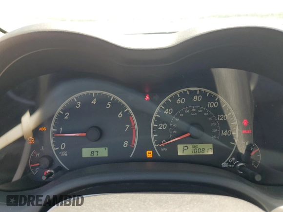 2011 Toyota Corolla L with VIN JTDBU4EE0BJ093074, listed as a Copart auction lot 53668415 with 100,817 mi miles and Salvage Title. Bid and sale history available at carsss.com. Image 9.