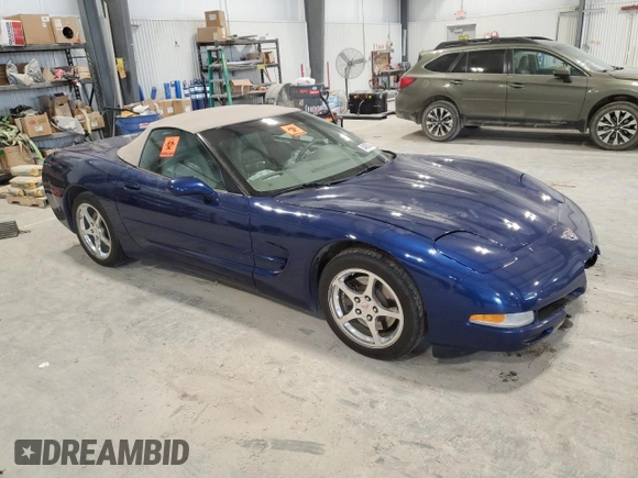 2004 Chevrolet Corvette with VIN 1G1YY32G945121487, listed as a Copart auction lot 84855464 with 106,097 mi miles and Salvage Title. Bid and sale history available at carsss.com. Image 4.