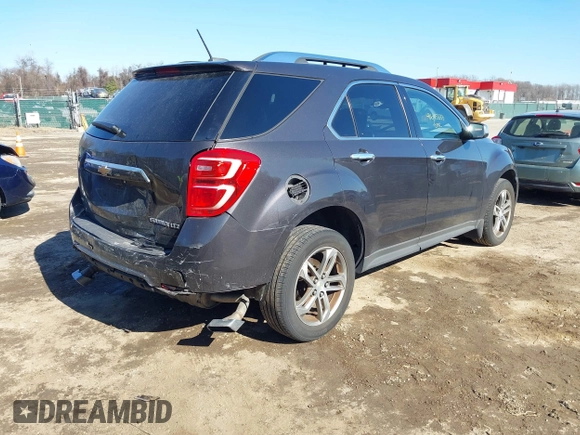 2016 Chevrolet Equinox LTZ with VIN 2GNFLGE34G6103007, listed as a IAAI auction lot 41645333 with 409,082 mi miles. Bid and sale history available at carsss.com. Image 4.