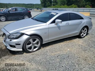 2012 Mercedes-Benz CLS 550 with VIN WDDLJ7DB4CA016575, listed as a Copart auction lot 59344955 with 119,673 mi miles and Salvage title. Bid and sale history available at DreamBid. Image 1.