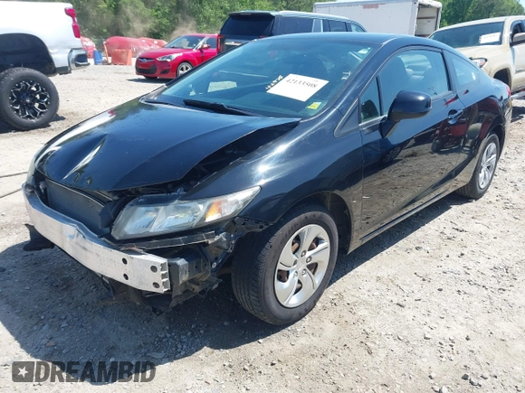 2013 Honda Civic LX with VIN 2HGFG3B53DH507087, listed as a IAAI auction lot 42133508 with 80,368 mi miles and . Bid and sale history available at DreamBid. Image 2.