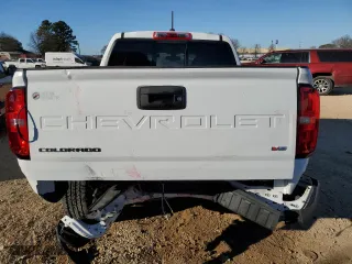 2022 Chevrolet Colorado 2WD LT with VIN 1GCGSCEN0N1224644, listed as a Copart auction lot 46106545 with 7,805 mi miles and Salvage Title. Bid and sale history available at carsss.com. Image 6.