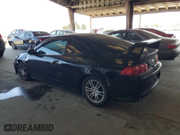 2006 Acura RSX with VIN JH4DC54806S023165, listed as a Copart auction lot 62896225 with 201,395 mi miles and Salvage title. Bid and sale history available at DreamBid. Image 2.