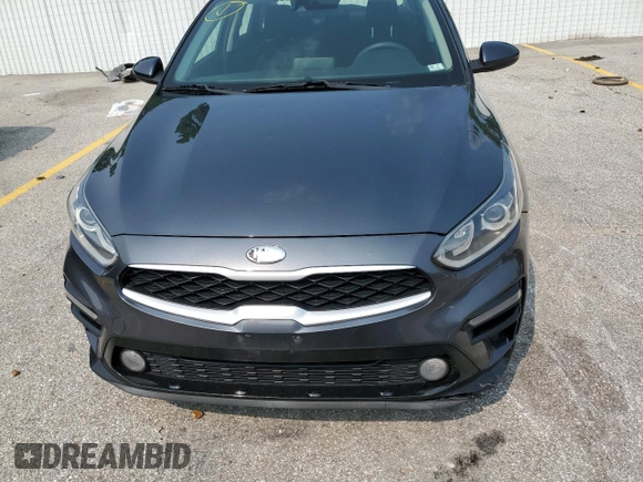 2019 Kia Forte LXS with VIN 3KPF24ADXKE060746, listed as a Copart auction lot 58748885 with 75,689 mi miles and Salvage title. Bid and sale history available at DreamBid. Image 5.