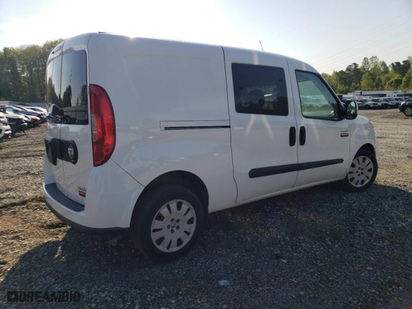 2018 Ram ProMaster City Cargo Van Tradesman SLT with VIN ZFBERFBB9J6J49795, listed as a Copart auction lot 53423125 with 195,333 mi miles and Clean Title. Bid and sale history available at carsss.com. Image 3.