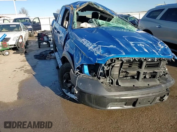 2022 Ram 1500 Tradesman with VIN 1C6RR7FG4NS156765, listed as a Copart auction lot 47787415 with 63,099 mi miles and Salvage title. Bid and sale history available at DreamBid. Image 10.