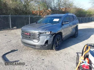 2021 GMC Acadia AT4 with VIN 1GKKNLLS4MZ166651, listed as a IAAI auction lot 41983963 with 44,727 mi miles and . Bid and sale history available at carsss.com. Image 2.