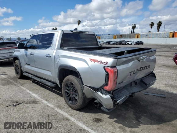 2023 Toyota Tundra Limited with VIN 5TFJA5DB4PX120864, listed as a Copart auction lot 48952505 with 19,169 mi miles and Salvage title. Bid and sale history available at DreamBid. Image 2.