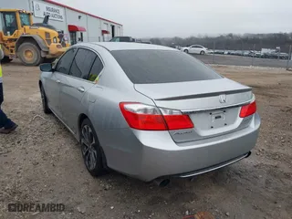 2014 Honda Accord Sedan Sport with VIN 1HGCR2F56EA231019, listed as a IAAI auction lot 41407505 with 134,273 mi miles. Bid and sale history available at carsss.com. Image 3.