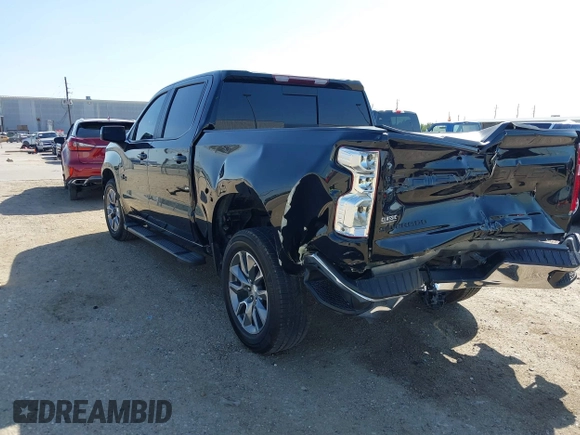 2022 Chevrolet Silverado 1500 LT with VIN 1GCPWCED2NZ133159, listed as a IAAI auction lot 41835831 with 87,722 mi miles and . Bid and sale history available at DreamBid. Image 3.