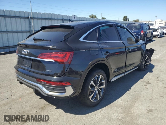 2023 Audi Q5 Sportback S line Premium с VIN WA14AAFY0P2090325, выставлен на аукционе Copart как лот 61497243 с пробегом 6 914 миль миль и . История ставок и продаж доступна на DreamBid. Изображение 3.