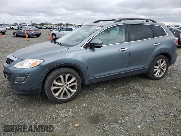 2011 Mazda CX-9 Grand Touring with VIN JM3TB3DV5B0304496, listed as a Copart auction lot 50094855 with 284,580 mi miles and Salvage Title. Bid and sale history available at DreamBid. Image 1.