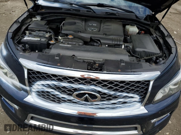 2015 Infiniti QX80 z VIN JN8AZ2NE4F9083550, wystawiony jako Copart lot #58028575 z przebiegiem 87 495 mil mil oraz Szkoda całkowita • Salvage title. Historia ofert i sprzedaży dostępna na DreamBid. Obrazek 12.