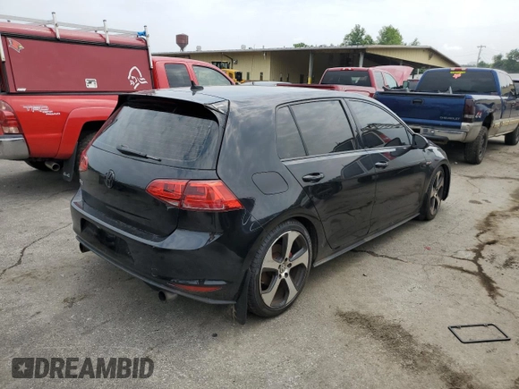 2017 Volkswagen Golf GTI S with VIN 3VW5T7AUXHM067363, listed as a Copart auction lot 59612453 with 81,618 mi miles. Bid and sale history available at carsss.com. Image 3.