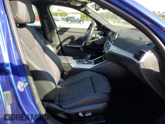 2021 BMW 3 Series M340i with VIN 3MW5U7J00M8B95124, listed as a Copart auction lot 64953032 with 9,483 mi miles and . Bid and sale history available at DreamBid. Image 5.