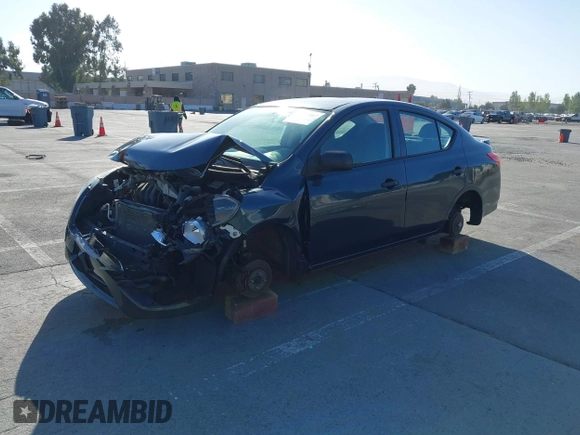 2015 Nissan Versa SV with VIN 3N1CN7AP5FL817952, listed as a IAAI auction lot 42552007 with 104,412 mi miles and . Bid and sale history available at DreamBid. Image 2.