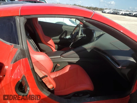 2020 Chevrolet Corvette 1LT with VIN 1G1Y62D44L5105117, listed as a Copart auction lot 74437624 with 0 mi miles and Non Repairable. Bid and sale history available at carsss.com. Image 10.