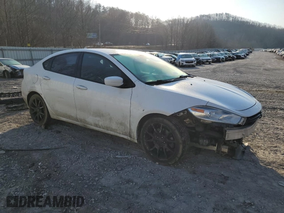 2013 Dodge Dart SXT with VIN 1C3CDFBA5DD123600, listed as a Copart auction lot 48725295 with 212,504 mi miles and Salvage Title. Bid and sale history available at carsss.com. Image 4.