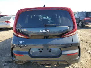 2022 Kia Soul Turbo with VIN KNDJ53AF0N7837226, listed as a Copart auction lot 89053435 with 61,408 mi miles and Salvage Title. Bid and sale history available at carsss.com. Image 6.