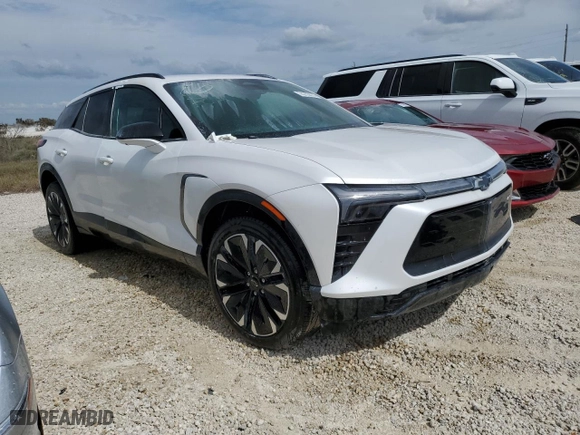 2024 Chevrolet Blazer EV eAWD RS with VIN 3GNKDCRJ5RS270851, listed as a Copart auction lot 74285074 with 148 mi miles and Non Repairable. Bid and sale history available at carsss.com. Image 4.