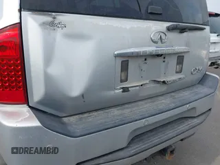 2004 Infiniti QX56 with VIN 5N3AA08C14N811706, listed as a IAAI auction lot 41616710 with 222,954 mi miles. Bid and sale history available at carsss.com. Image 12.