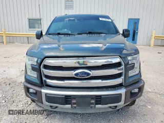 2015 Ford F-150 XLT with VIN 1FTEW1EF2FFA34289, listed as a Copart auction lot 56739435 with 120,293 mi miles and Salvage title. Bid and sale history available at DreamBid. Image 5.