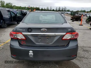 2011 Toyota Corolla L with VIN 2T1BU4EE8BC623612, listed as a Copart auction lot 54932955 with 129,744 mi miles and Clean Title. Bid and sale history available at carsss.com. Image 6.